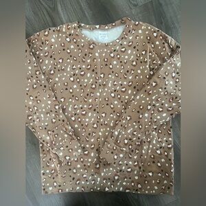 Leopard Print Crewneck Jax and Lennon